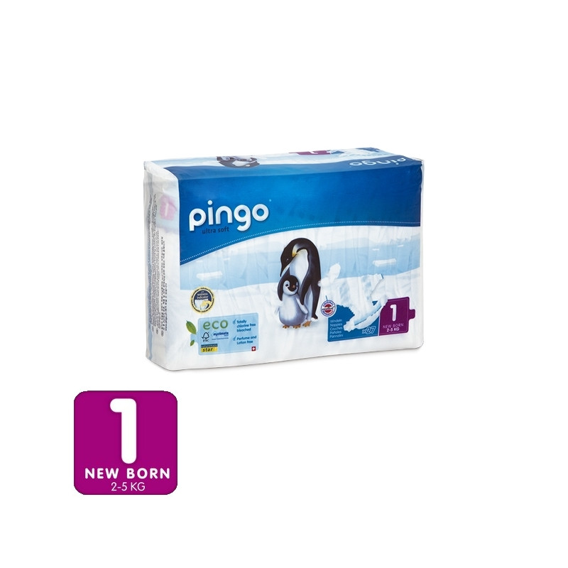 Compra Pack 4 X Pingo Pañales Ecológicos, Talla 4 Maxi (40 Unidades) al  mejor precio.