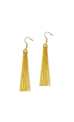 Boucles d'oreilles en or végétal – LAS VEGAS – Biobijou Capim dourado – Sloweco