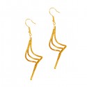 Boucles d'oreilles en or végétal – NAZARÉ – Biobijou Capim dourado – Sloweco