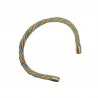 Brazalete de oro vegetal –  LA HABANA – Azul – Biojoya Capim dourado – Sloweco