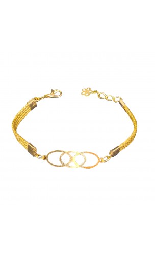 Bracelet en or végétal – MILAN – Biobijou Capim dourado – Sloweco