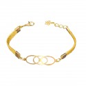 Bracelet en or végétal – MILAN – Biobijou Capim dourado – Sloweco