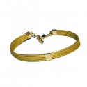 Bracelet en or végétal – TOKYO – Biobijou Capim dourado – Sloweco