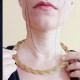 Collier en or végétal – RAKAIA – Biobijou Capim dourado – Sloweco