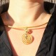 Collier en or végétal – NIL – Biobijou Capim dourado – Sloweco