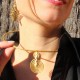 Collier en or végétal – NIL – Biobijou Capim dourado – Sloweco