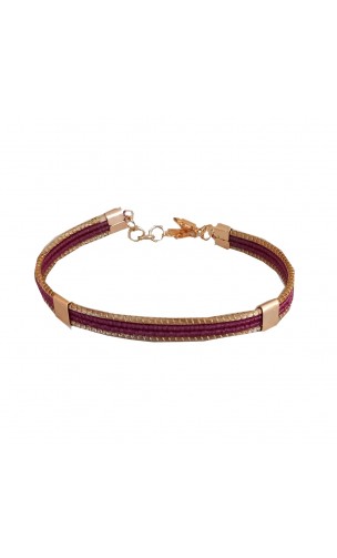 Bracelet semi-rigide en or végétal - VINICUNCA - Vin - Biobijou Capim dourado – Sloweco