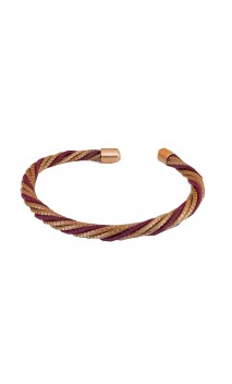 Brazalete de oro vegetal –  LA HABANA – Vino – Biojoya Capim dourado – Sloweco