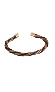 Brazalete de oro vegetal –  LA HABANA – Negro – Biojoya Capim dourado – Sloweco