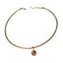 Collier en or végétal – NIL NEW YORK  – Biobijou Capim dourado – Sloweco