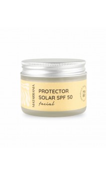 Crema solar facial ecológico - SPF50 - Matarrania - 30 ml