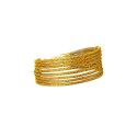 Pulsera oro vegetal -BENAGIL – Biojoya Capim dourado – Sloweco