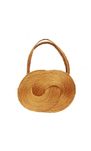 Bolso de mano Capim dourado – PARIS - Largo 25 x Alto 19 – Sloweco