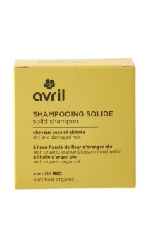 Shampooing solide BIO -  cheveux secs et abîmés - Avril - 85G