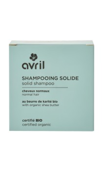 Shampooing solide BIO -  cheveux normaux - Avril - 85G