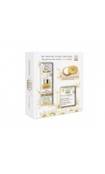 Coffret cadeau soin visage Précieux argan - Crème anti-âge et sérum global -SO'BiO étic