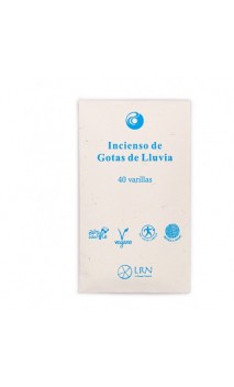 Inciensos naturales Mini - Gotas de lluvia - Sin tóxicos - 40 varillas - Auroshika