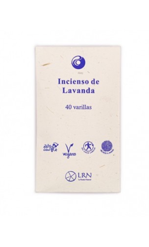 Encens naturel Mini - Lavande - Non toxique - 40 bâtonnets - Auroshika