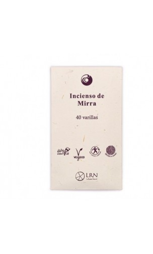 Encens naturel Mini - Myrrhe - Non toxique - 40 bâtonnets - Auroshika