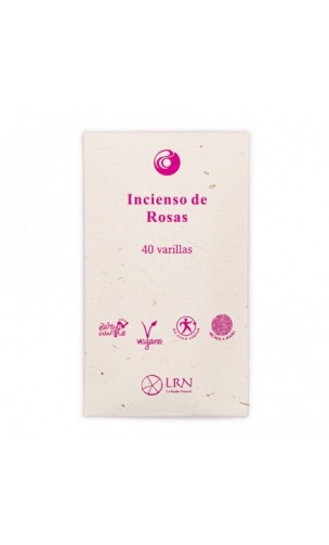 Encens naturel Mini - Roses - Non toxique - 40 bâtonnets - Auroshika