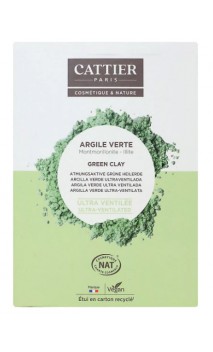 Arcilla Verde natural Ultraventilada - Cattier -  250gr.