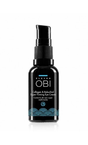 Contorno de Ojos bio Súper Reafirmante - Collagen Bakuchiol Ácido hialurónico Ginseng - ELEVEN OBI - 30 ml.