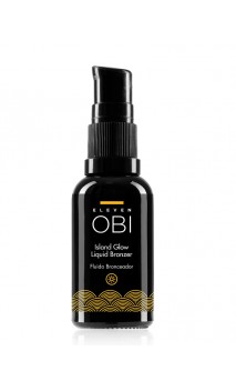 Fluido bronceador GLOW - BB Cream BIO - Ácido hialurónico Rosa - ELEVEN OBI - 20 ml.