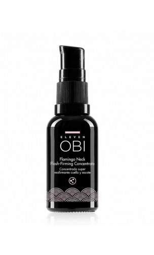 Sérum super raffermissant cou et décolleté BIO - Hyaluronique Centella Collagen - Flamingo Neck Flash - ELEVEN OBI - 30 ml.