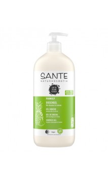 Gel douche Bio Ananas & Citron - SANTE - 950 ml.