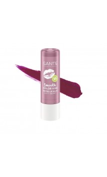 Baume à lèvres bio Couleur Kiss 02 Soft BERRY- SANTE - 4,8 g.