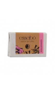 Savon naturel à la Rose Musquée - Visage et Corps - Essabó - Jabones Beltrán - 100 gr.