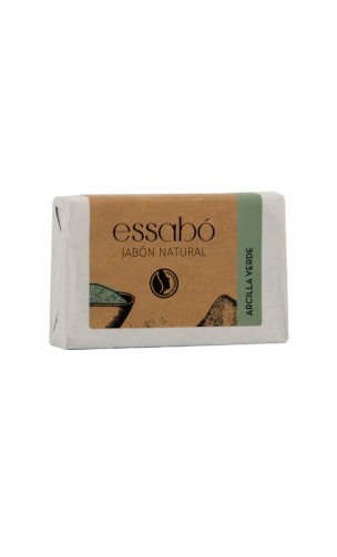 Savon naturel à l'argile verte - Visage et Corps - Essabó - Jabones Beltrán - 100 gr.