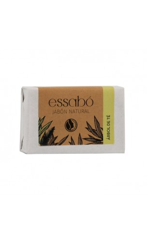 Jabón natural de Árbol de té - Piel Normal y con Impurezas - Cara y Cuerpo - Essabó - Jabones Beltrán - 100 gr.