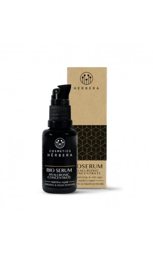 Sérum Antiedad BIO - Hialurónico Concentrado - Nutritive Repair - Piel Seca Normal - HERBERA - 30 ml.