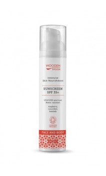 Lotion solaire BIO SPF35 - ANTIEDAD - Cara y Cuerpo - Wooden Spoon - 100 ml.