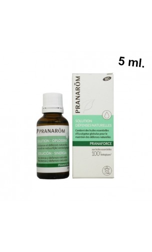 Mini Solucion Defensas Naturales Bio Pranaforce Pranarom 5 Ml Bioferta