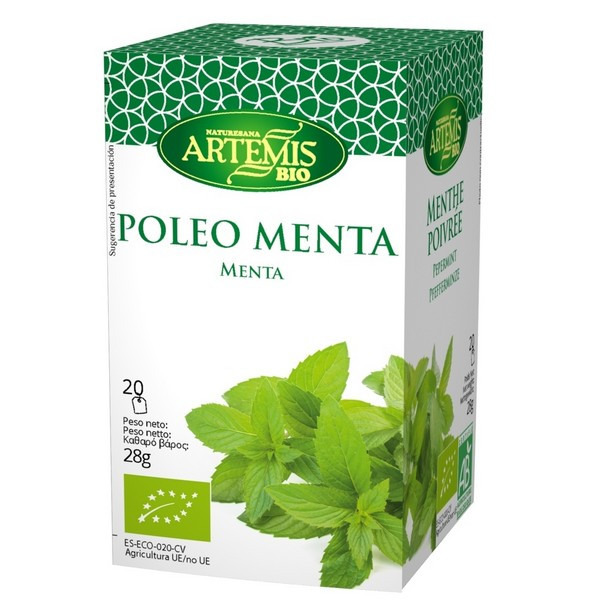 Infusion bio Menthe poivrée - Artemis bio - 20 sachets - BIOFERTA